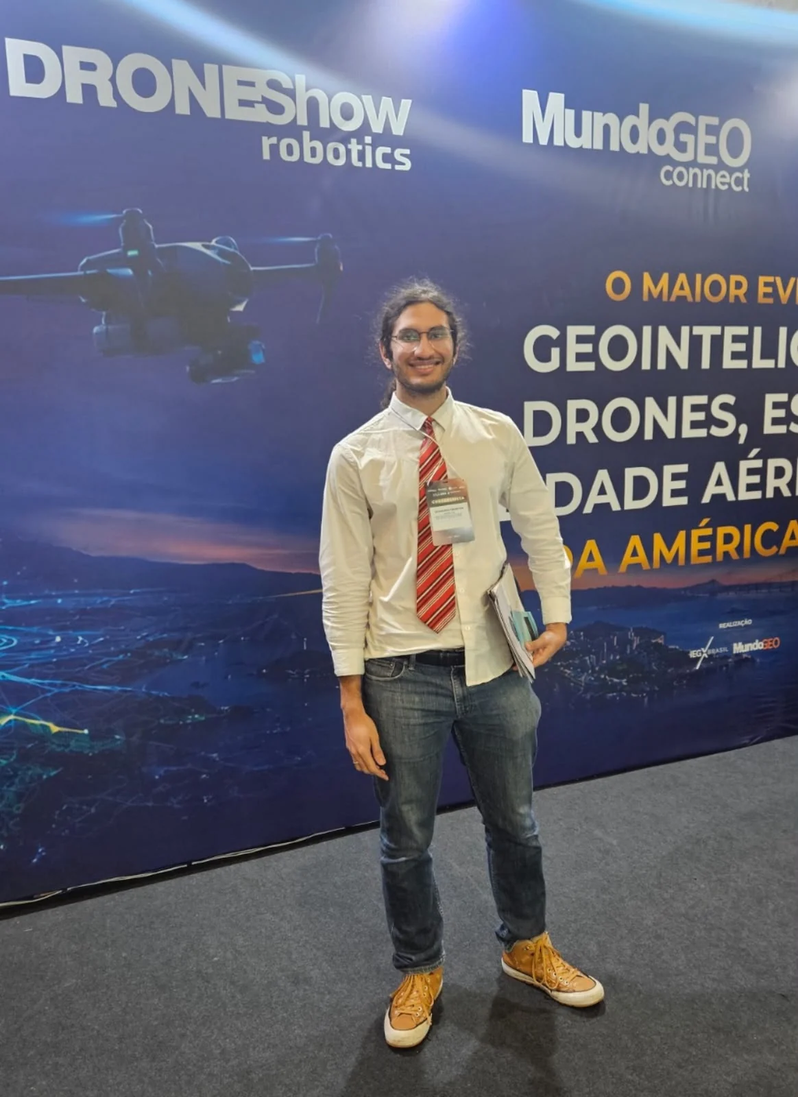 Participação da Panpo em evento de drones e geotecnologia.